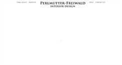 Desktop Screenshot of perlmutterfreiwald.com